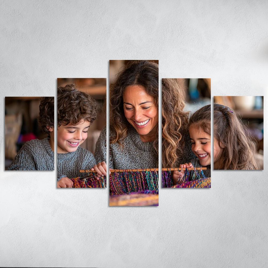 Woven With Love A Mothers Heartfelt Story Canvas Paintings Frame