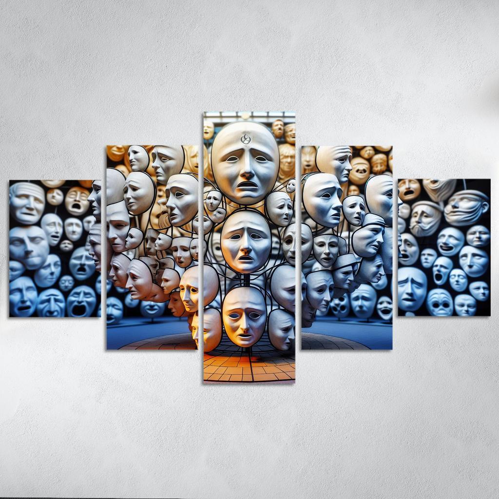 Beyond The Labels Understanding Mental Health Custom Paintings Frame