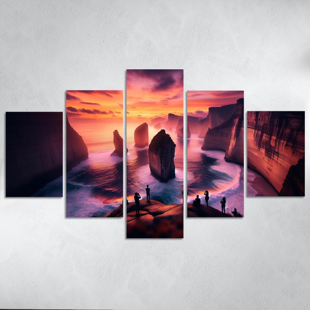 Sunset Cliffs Scenic Vistas Art Trends