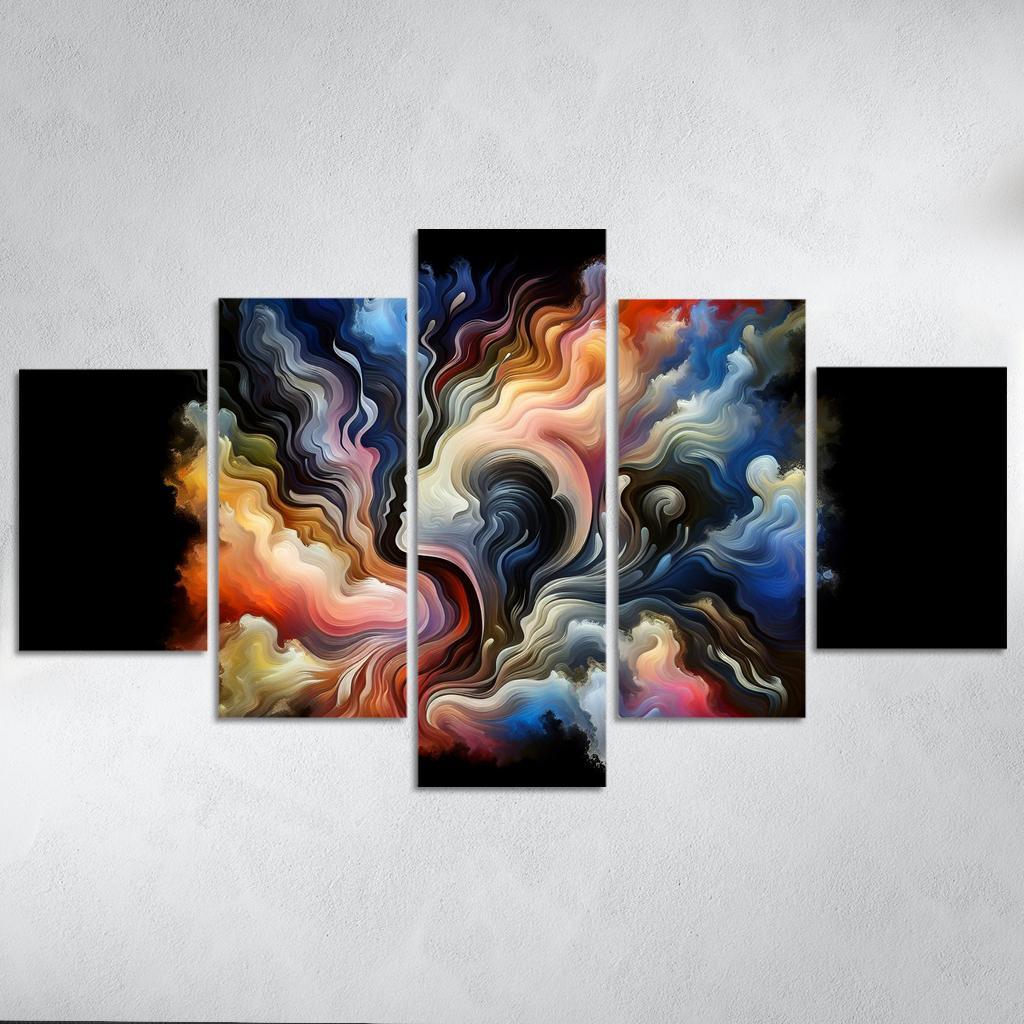 Invisible Illness The Reality Of Mental Health Multi-panel Paintings