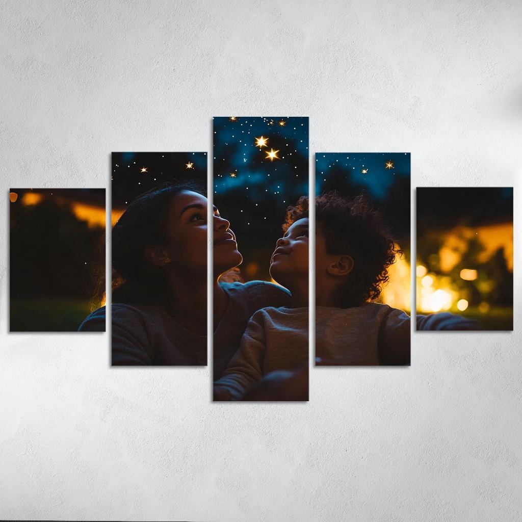 The Stars Of Our Story A Mothers Influence Custom Paintings Frame