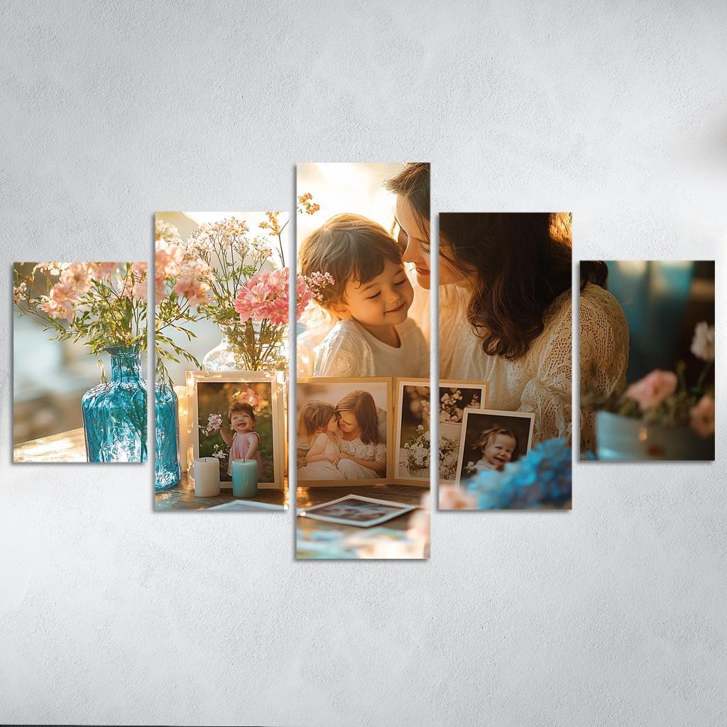 Timeless Love The Journey Of A Mother Canvas Paintings Frame