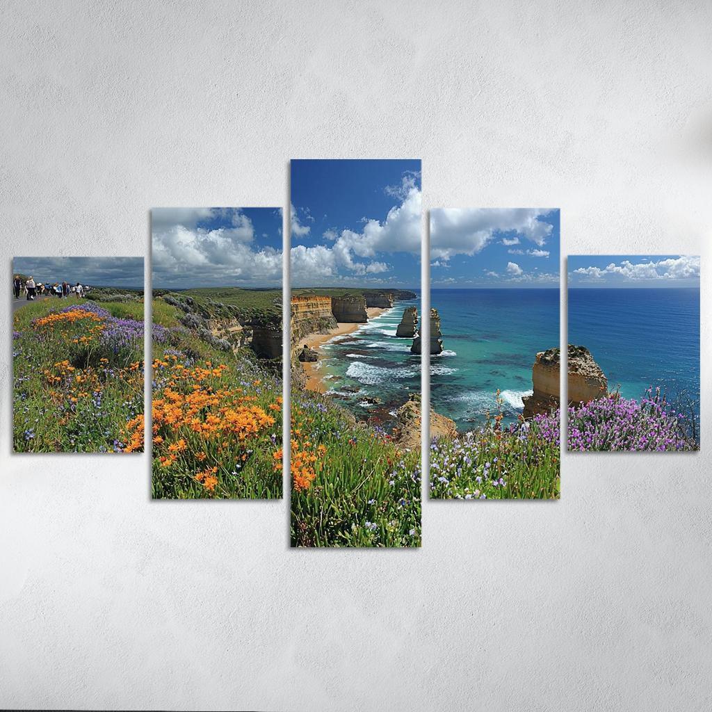 The Great Ocean Road Abstract Paintings Frame