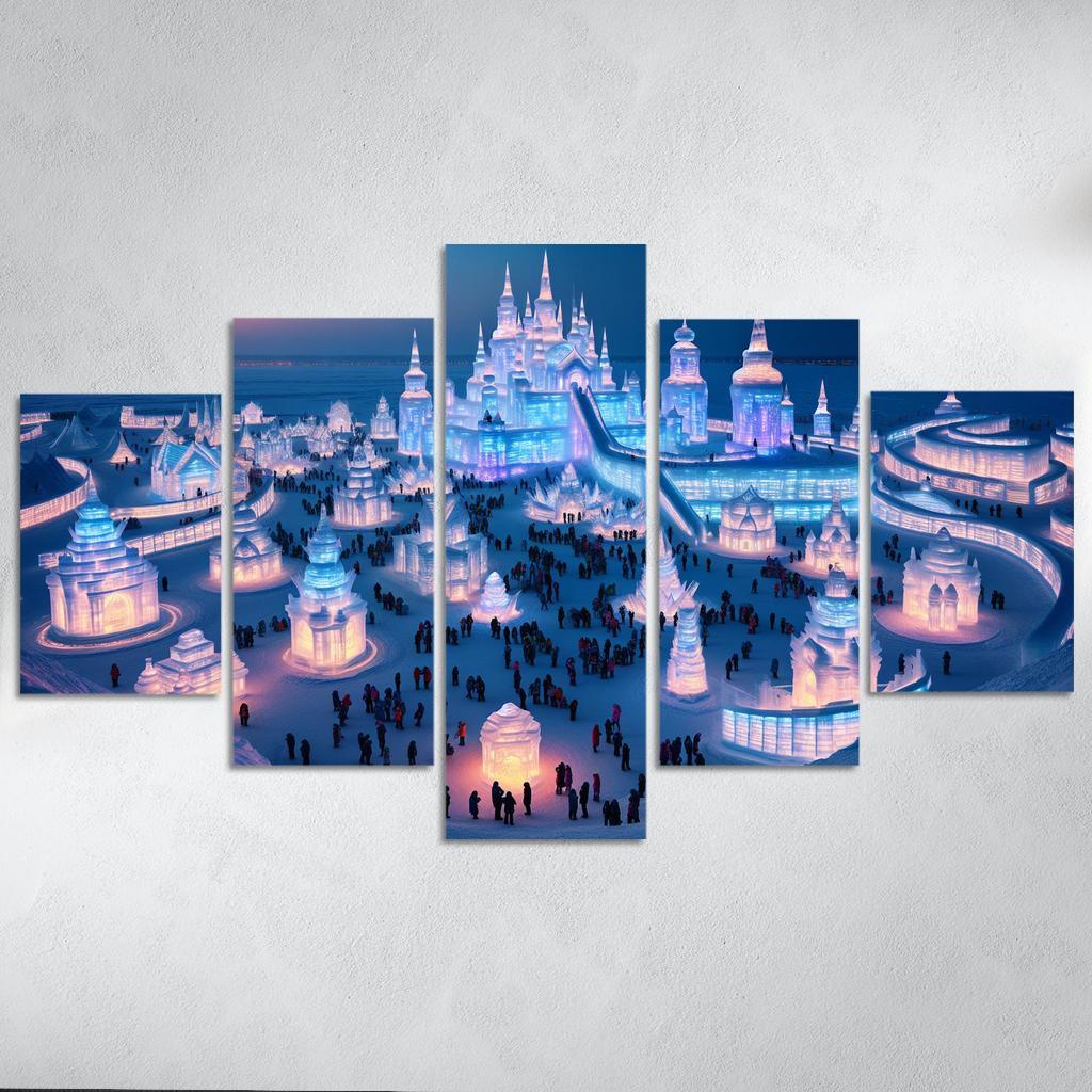 Harbin Ice Festival - China One-piece Frames