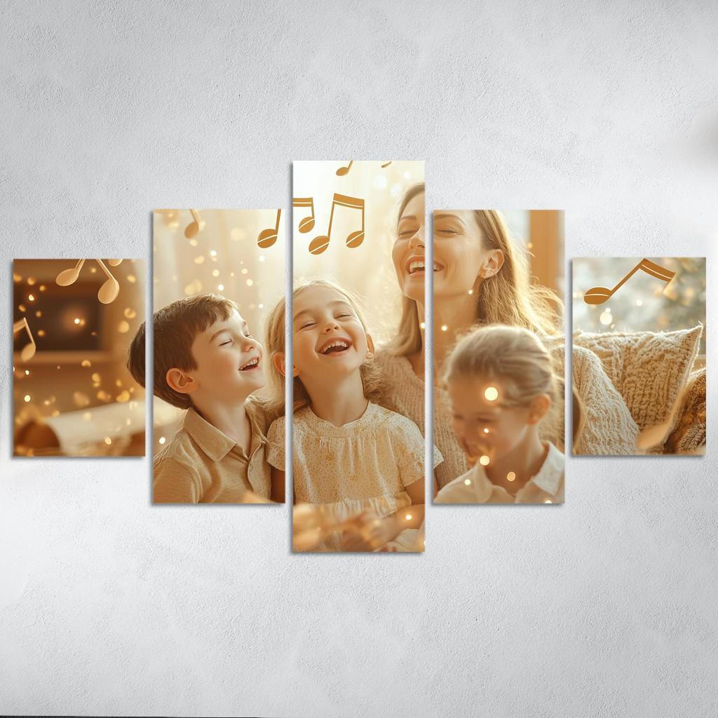 A Symphony Of Love Music That Connects Custom Paintings Frame