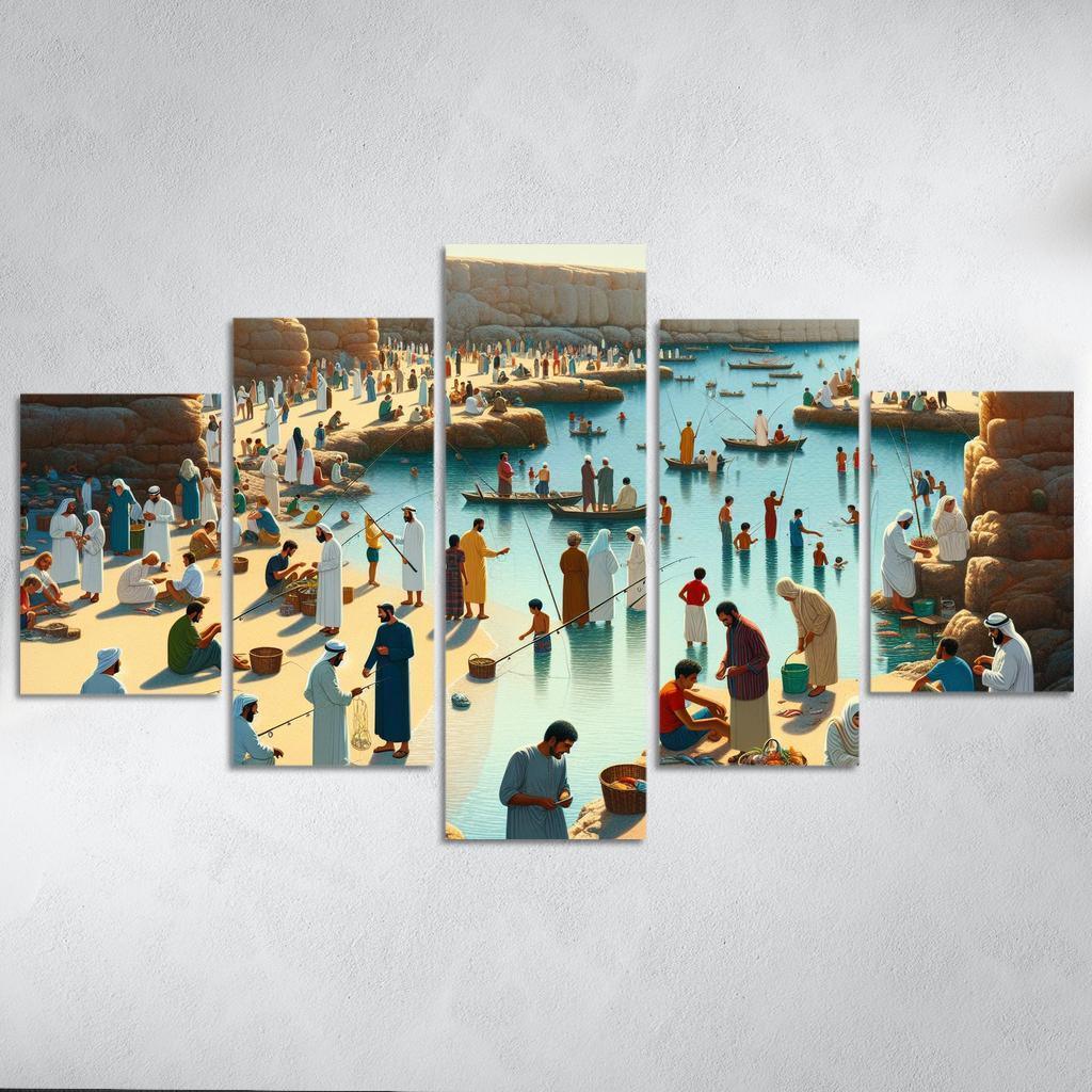 Fisherman's Cove Bounty Of The Sea Premium Artwork Frames