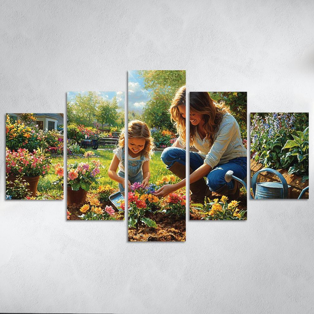 The Garden Of Our Hearts Nurtured By Mom One-piece Frames