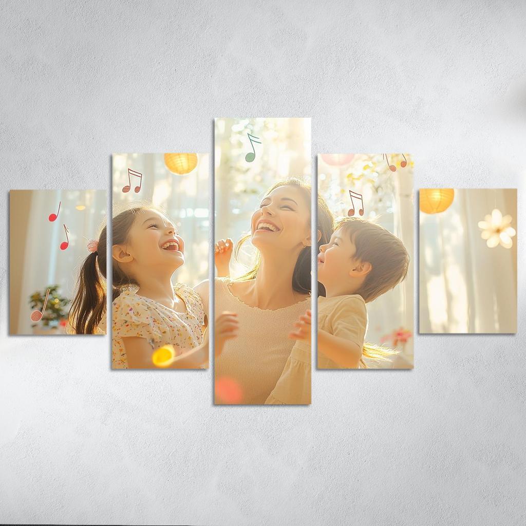 The Rhythm Of Love A Mothers Dance Custom Paintings Frame