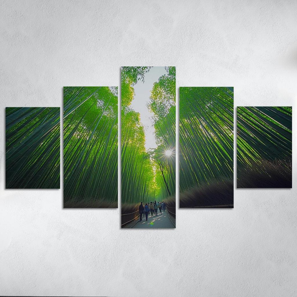 Bamboo Forest One-piece Frames