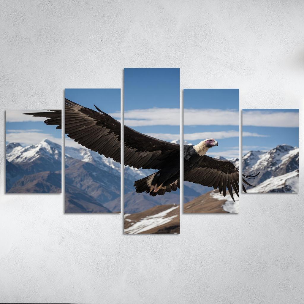 The Majestic Andean Condor A Symbol Of Freedom Custom Paintings Frame