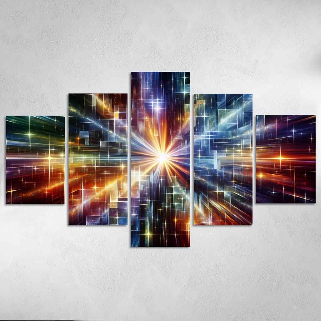 Fragments Of Light Premium Artwork Frames