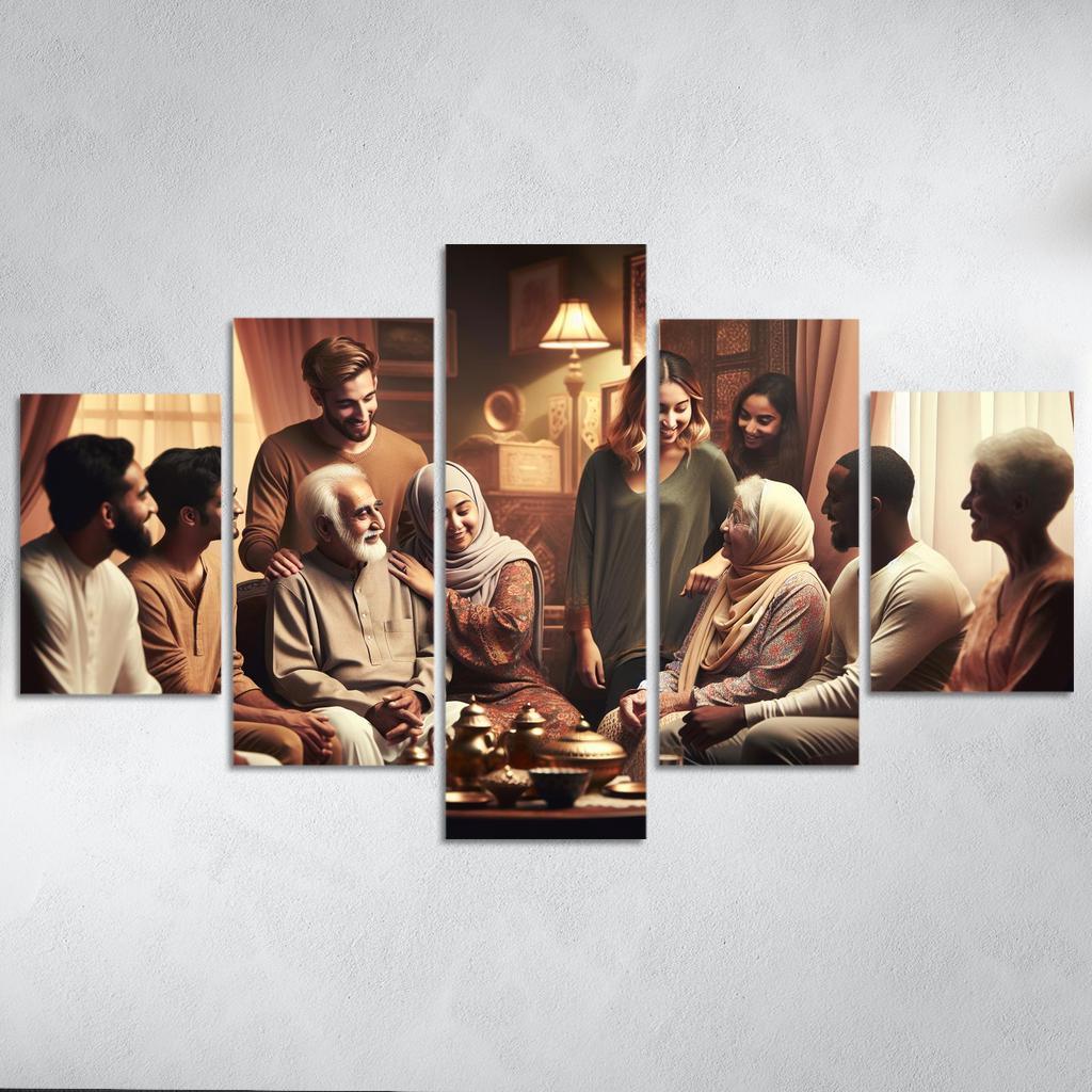 Elders Of Wisdom Respecting Our Aging Population Custom Paintings Frame