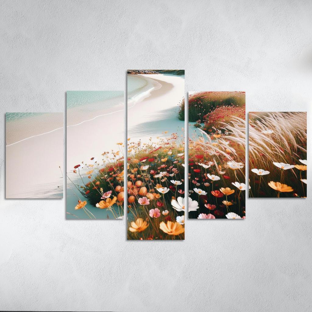 Wildflower Beach Nature's Canvas Premium Artwork Frames
