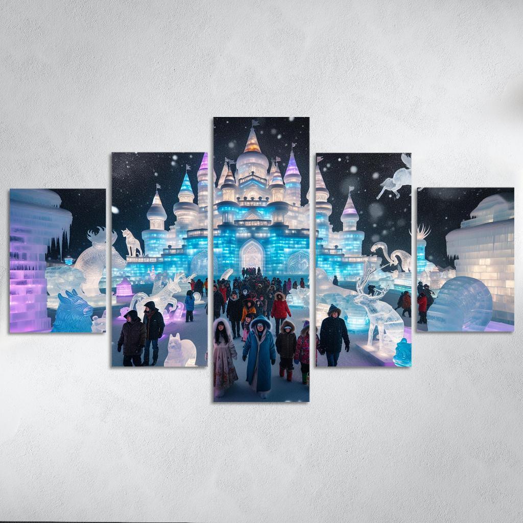 Harbin Ice And Snow Festival - China Framed Paintings