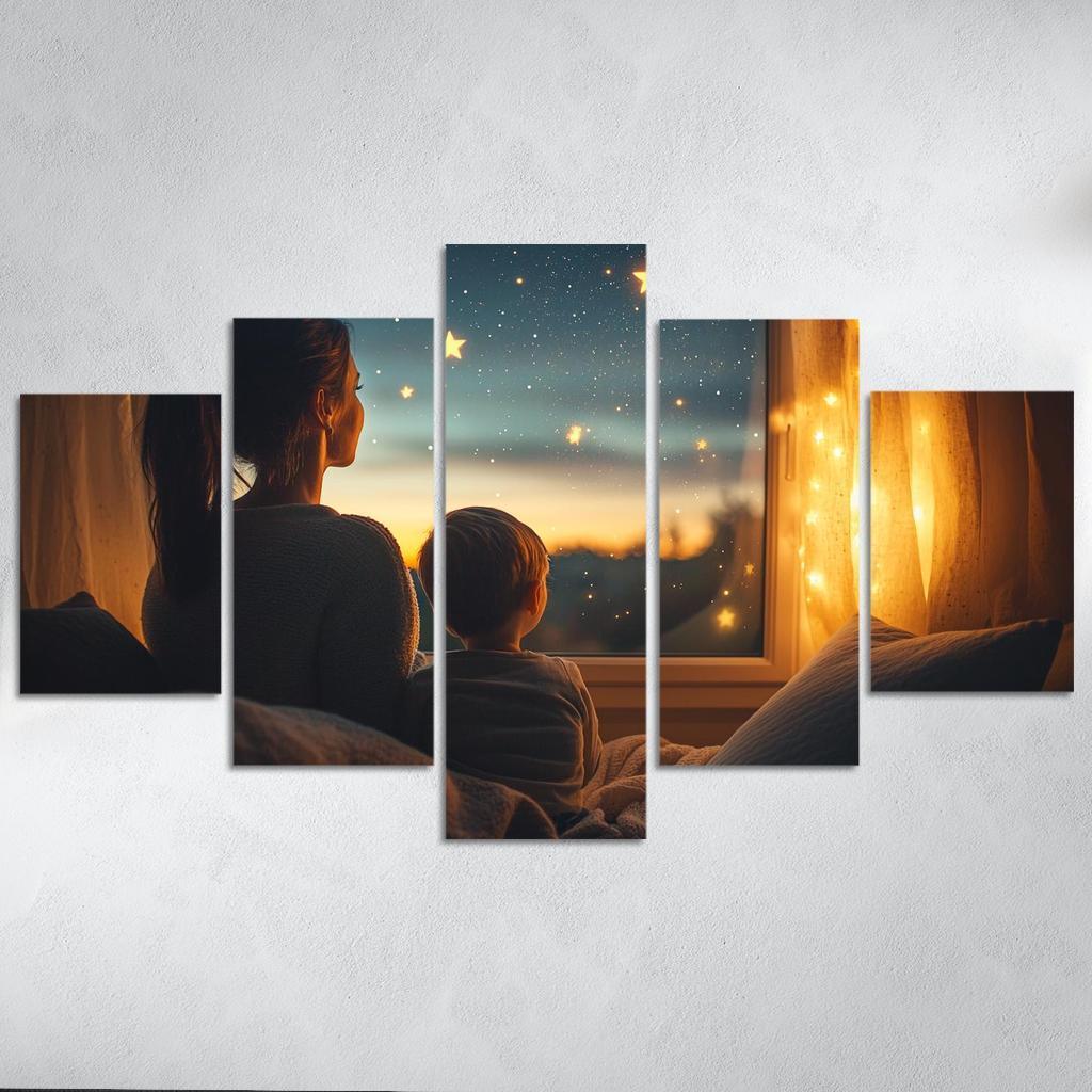 A Beacon Of Light The Guiding Star Of Motherhood One-piece Frames