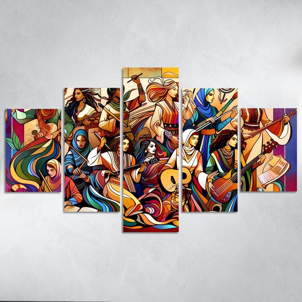 Gender Equity In Art Empowering Female Voices Custom Paintings Frame