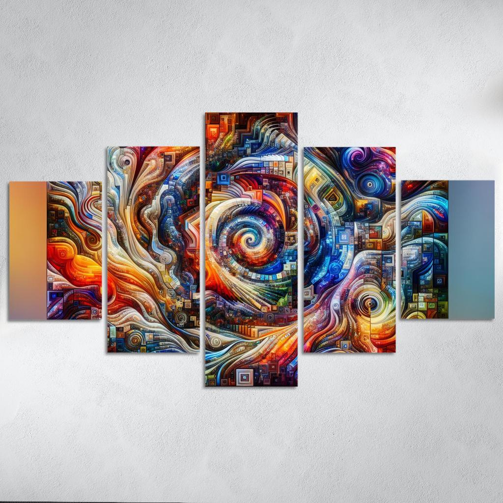 Kaleidoscope Of Memories Premium Artwork Frames