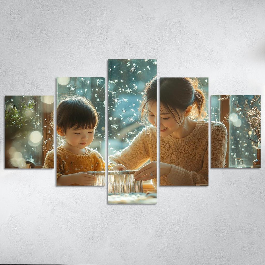 Threads Of Hope Weaving A Mother's Dreams One-piece Frames