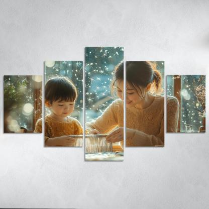 Threads Of Hope Weaving A Mother's Dreams One-piece Frames