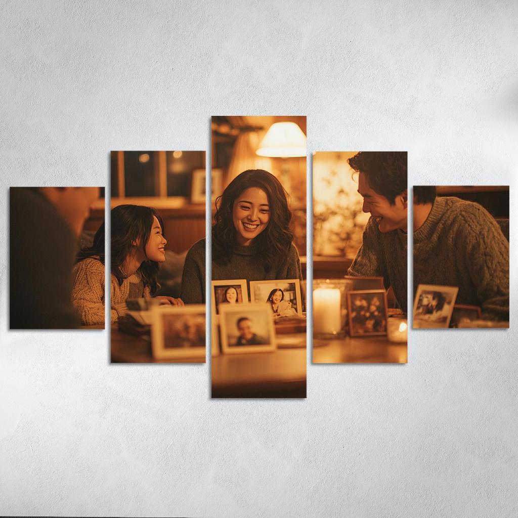 Heartfelt Connections A Mothers Legacy Modern Paintings Frame