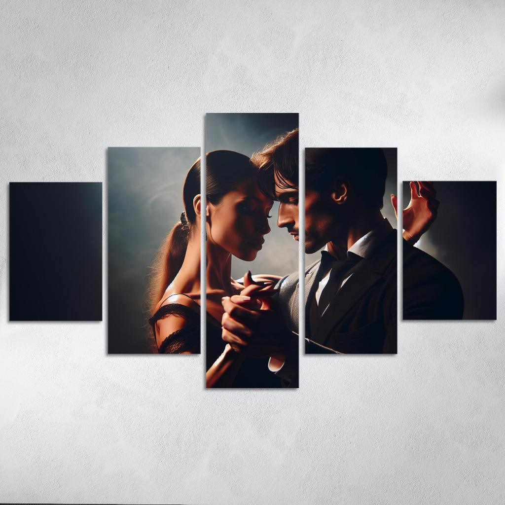 Tango The Dance Of Passion Modern Paintings Frame