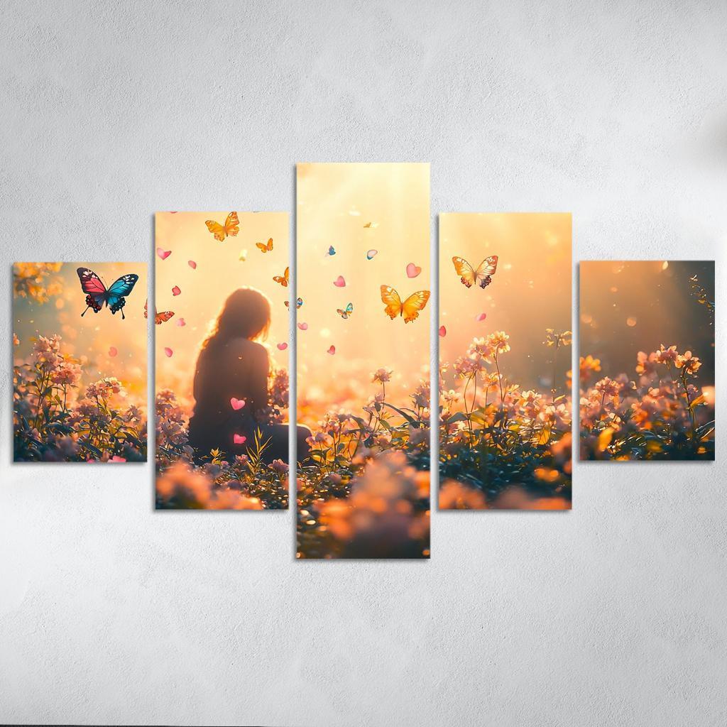 The Silent Gardener A Mother's Hidden Efforts Custom Paintings Frame