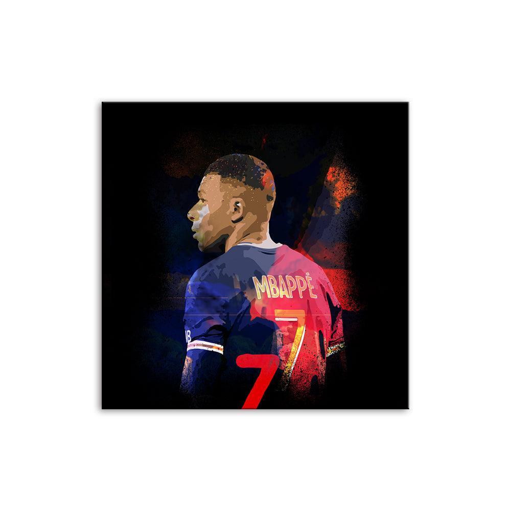 Mbappé 1 Piece HD Multi Panel Canvas Wall Art Frame-Original Frame