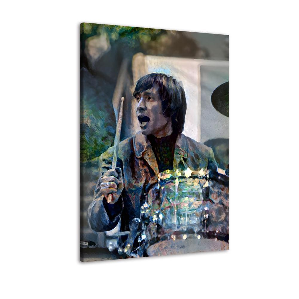 The Guitar Guy 1 Piece HD Multi Panel Canvas Wall Art Frame-Original Frame