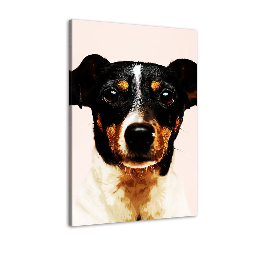 1 Piece Dog HD Multi Panel Canvas Wall Art Frame-Original Frame