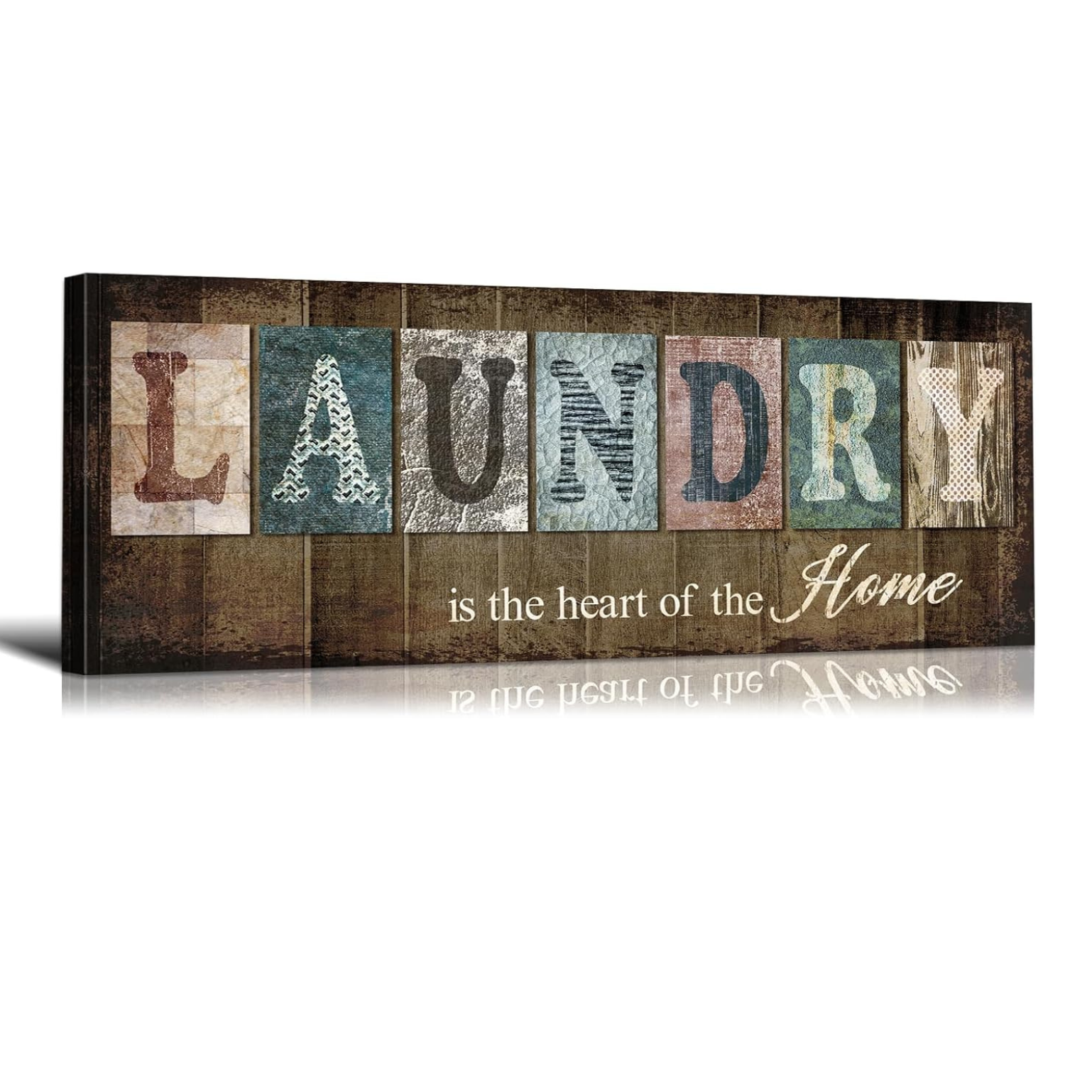 Family Sign Canvas Décor Painting 5 Pieces Wall Art