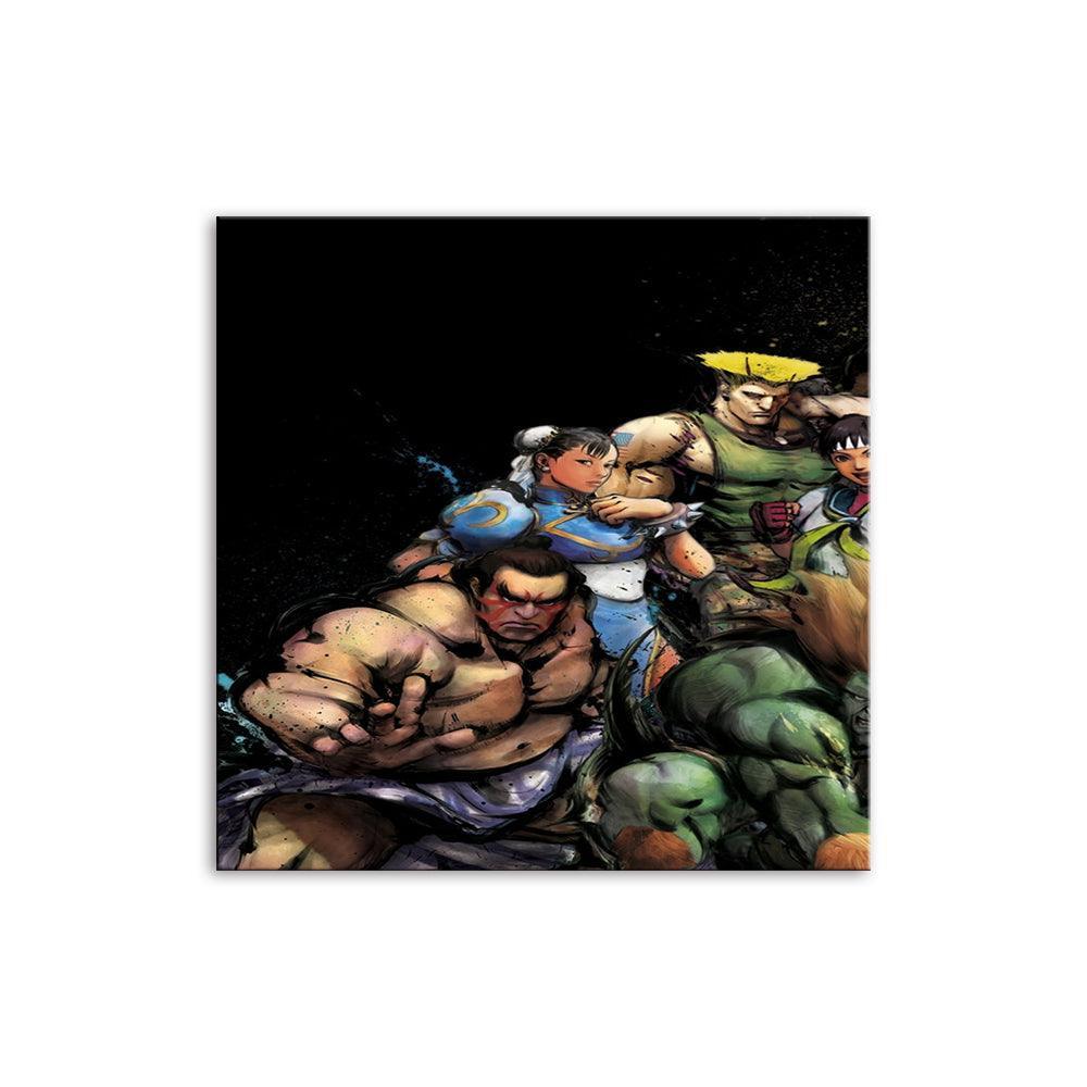 Cartoon Fighter Team 1 Piece HD Multi Panel Canvas Wall Art Frame-Original Frame