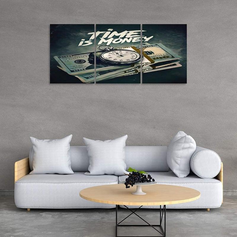 Inspirational Wall Art Canvas Set For Motivation And Success-Original Frame