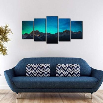 5 Piece Tranquil Landscapes And Timeless Elegance Collection-Original Frame
