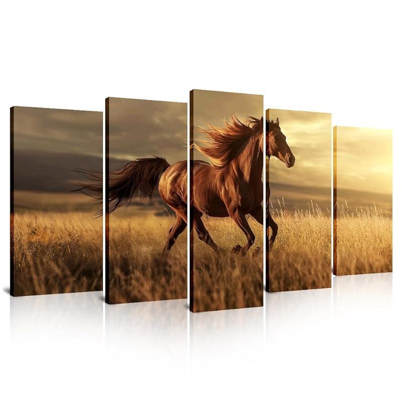 Modern Large Canvas Butterflies Wall Art Set-Original Frame