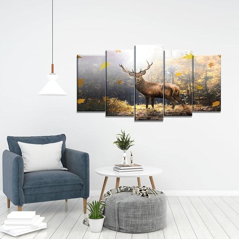 Modern Large Canvas Butterflies Wall Art Set-Original Frame