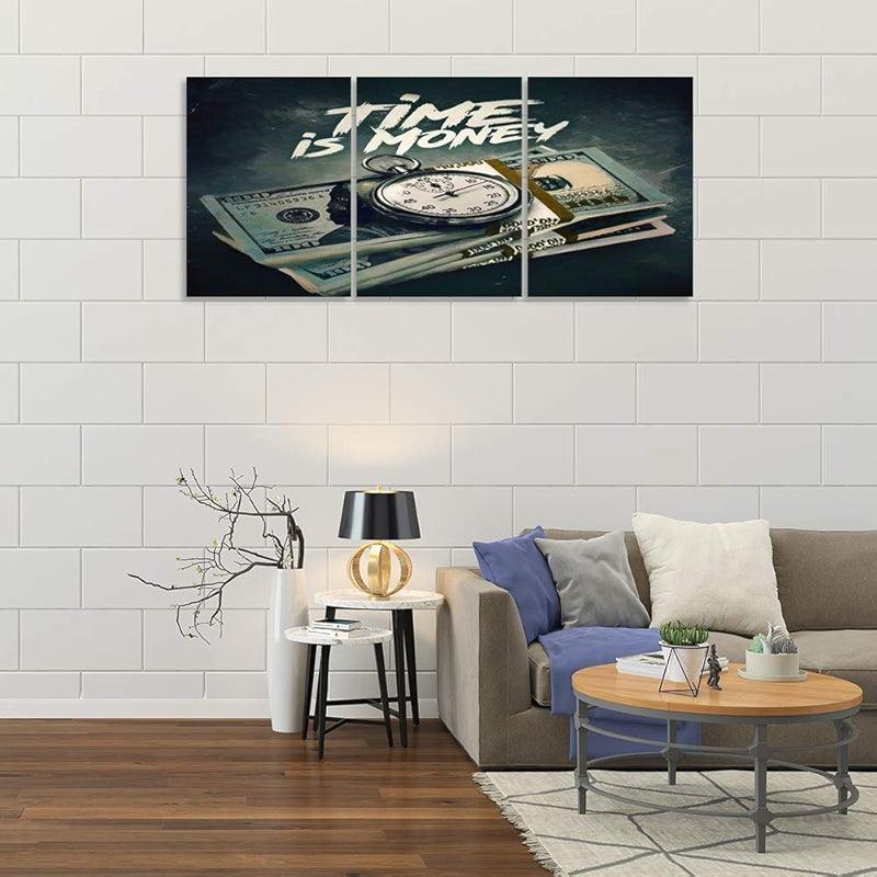 Inspirational Wall Art Canvas Set For Motivation And Success-Original Frame