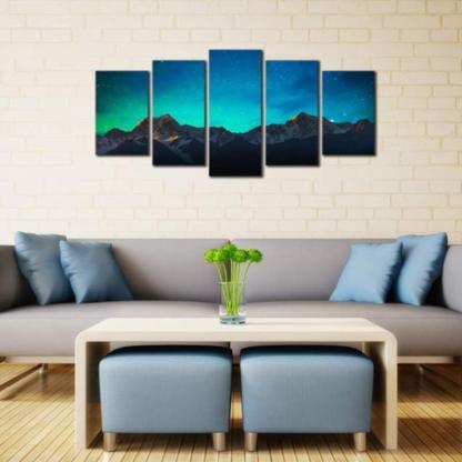5 Piece Tranquil Landscapes And Timeless Elegance Collection-Original Frame