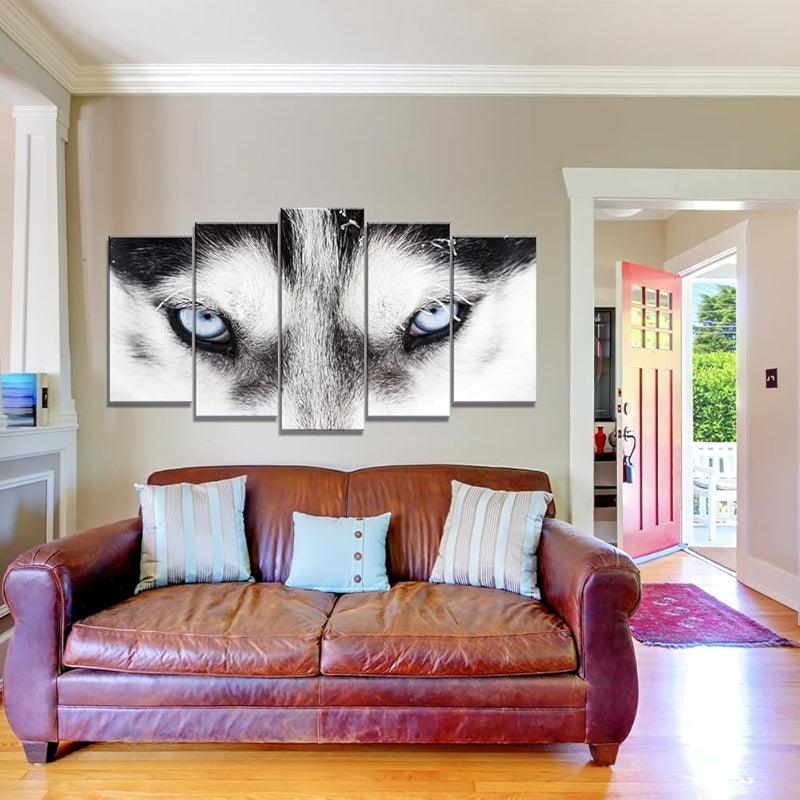 Modern Large Canvas Butterflies Wall Art Set-Original Frame