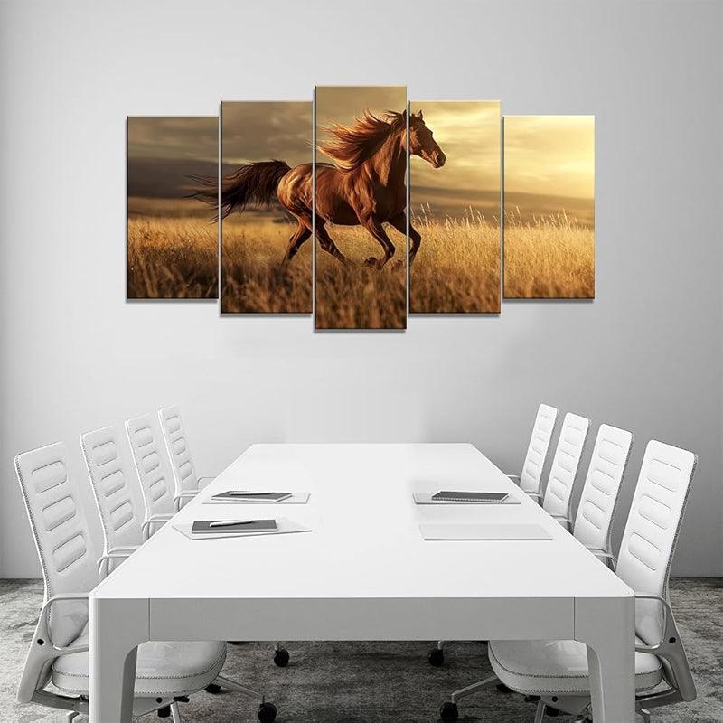 Modern Large Canvas Butterflies Wall Art Set-Original Frame