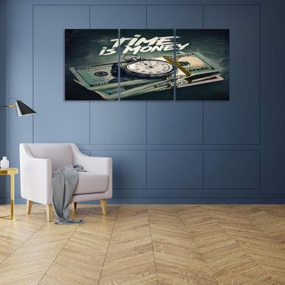 Inspirational Wall Art Canvas Set For Motivation And Success-Original Frame