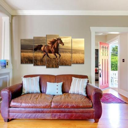 Modern Large Canvas Butterflies Wall Art Set-Original Frame