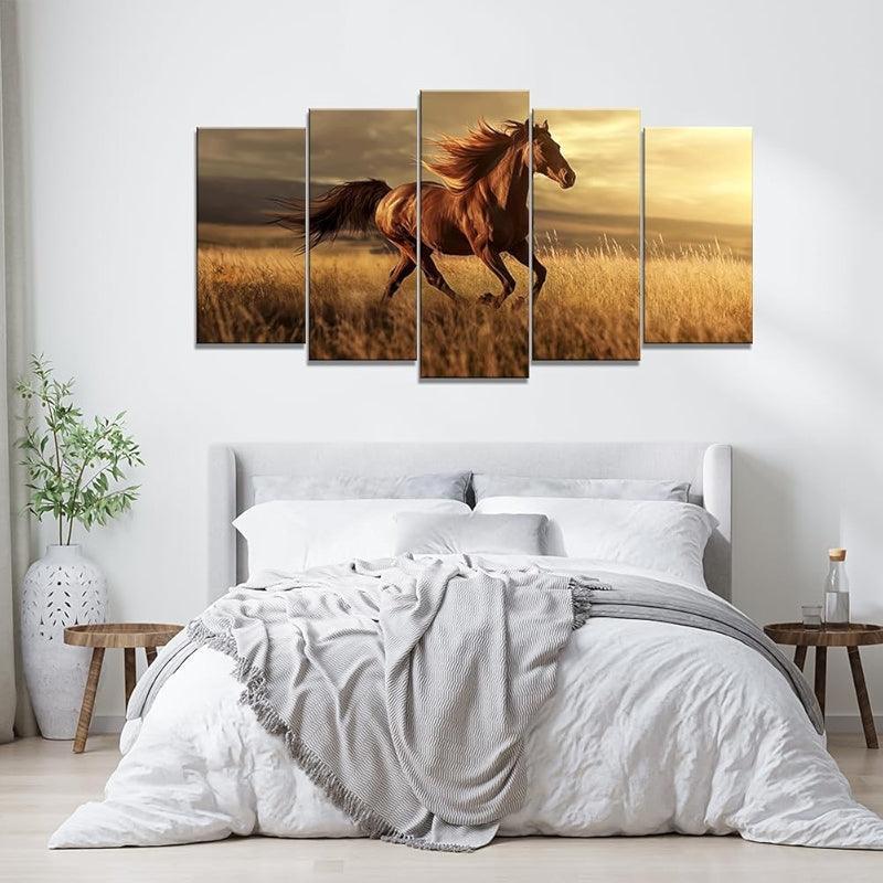 Modern Large Canvas Butterflies Wall Art Set-Original Frame