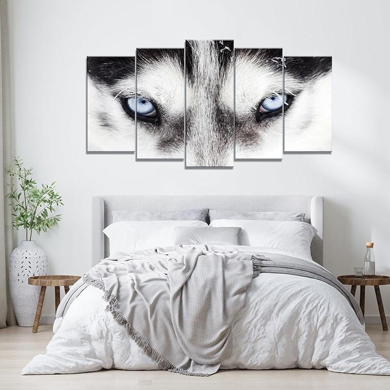 Modern Large Canvas Butterflies Wall Art Set-Original Frame
