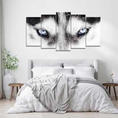 Modern Large Canvas Butterflies Wall Art Set-Original Frame