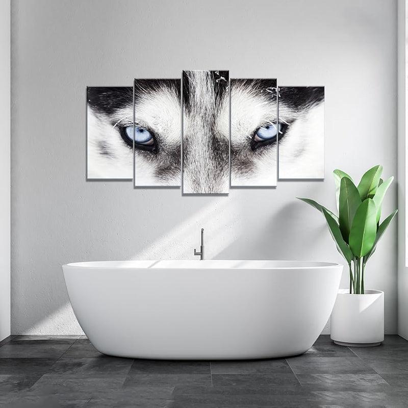 Modern Large Canvas Butterflies Wall Art Set-Original Frame