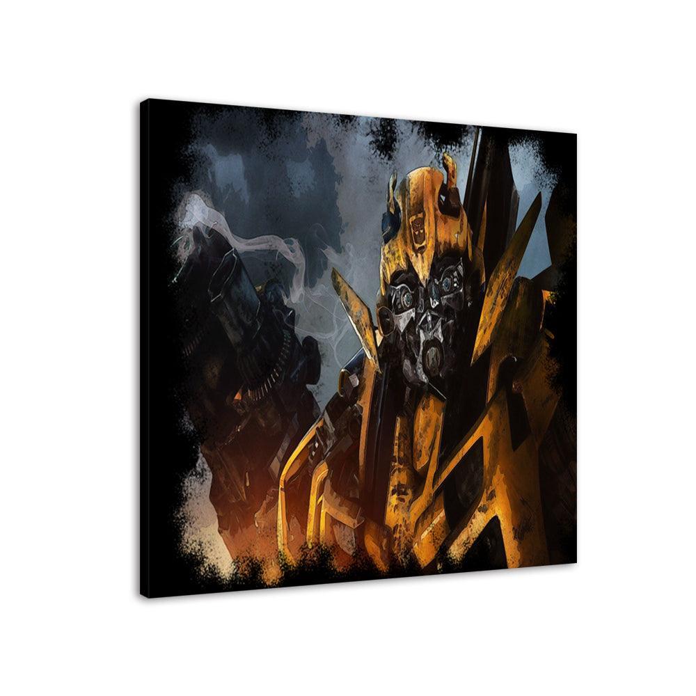 Bumblebee Transformers 1 Piece HD Multi Panel Canvas Wall Art Frame-Original Frame