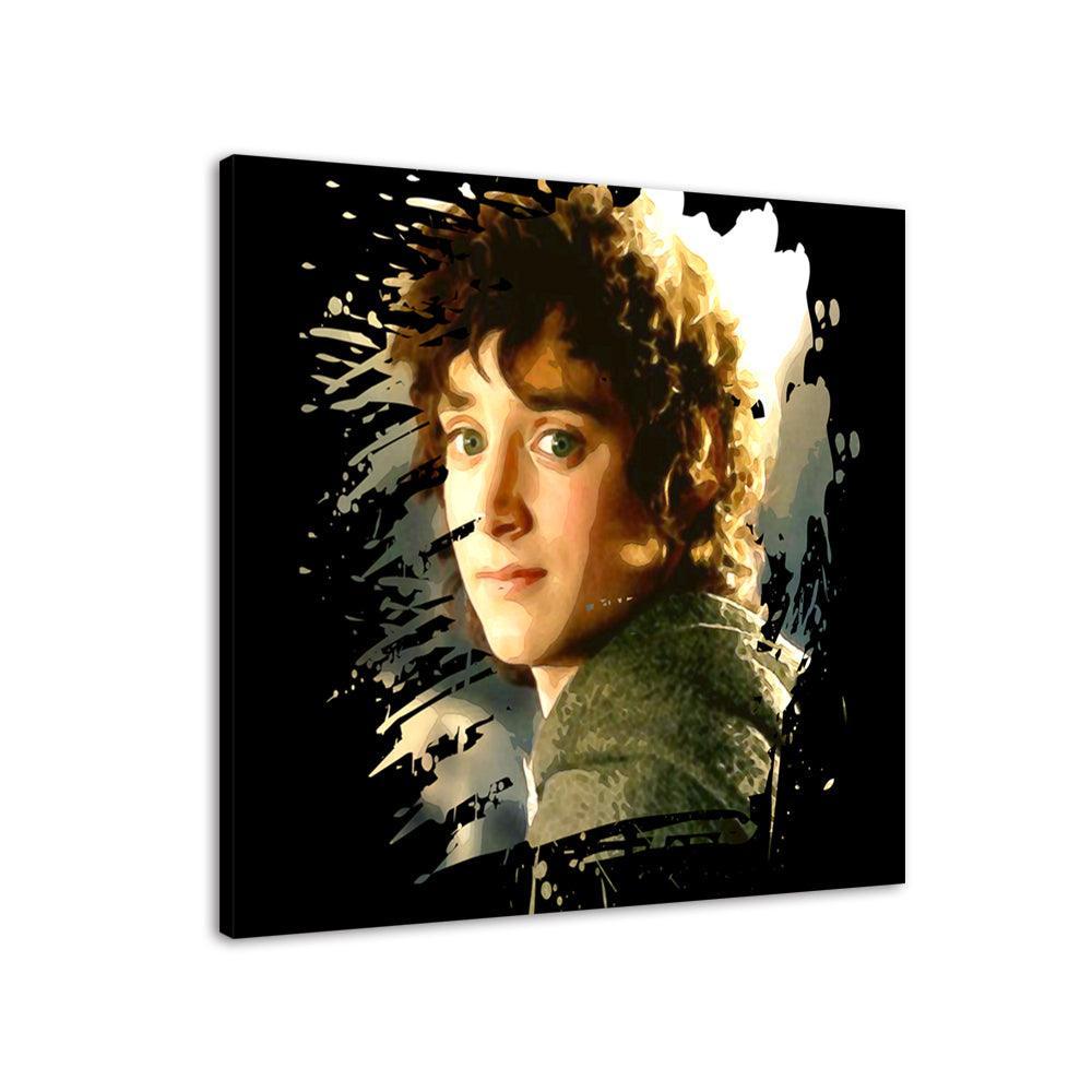 Bilbo Bolsón 1 Piece HD Multi Panel Canvas Wall Art Frame-Original Frame