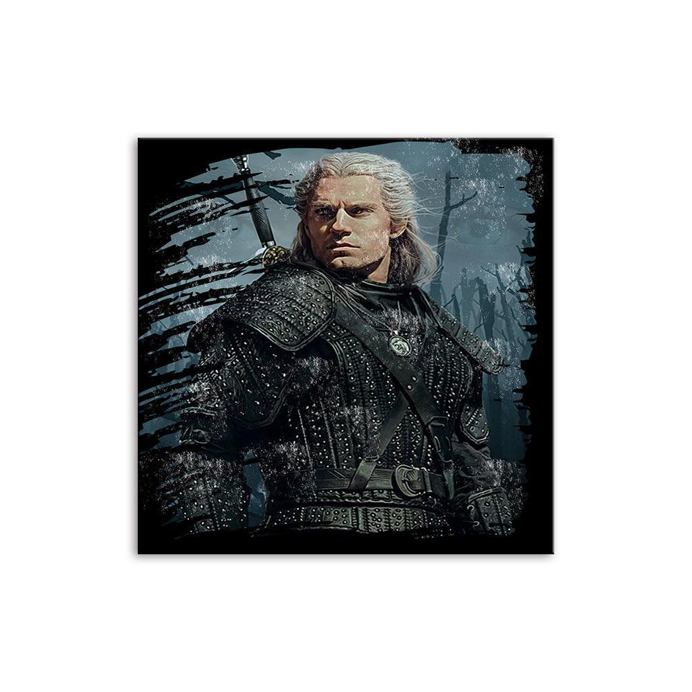 Snow Warrior 1 Piece HD Multi Panel Canvas Wall Art Frame-Original Frame