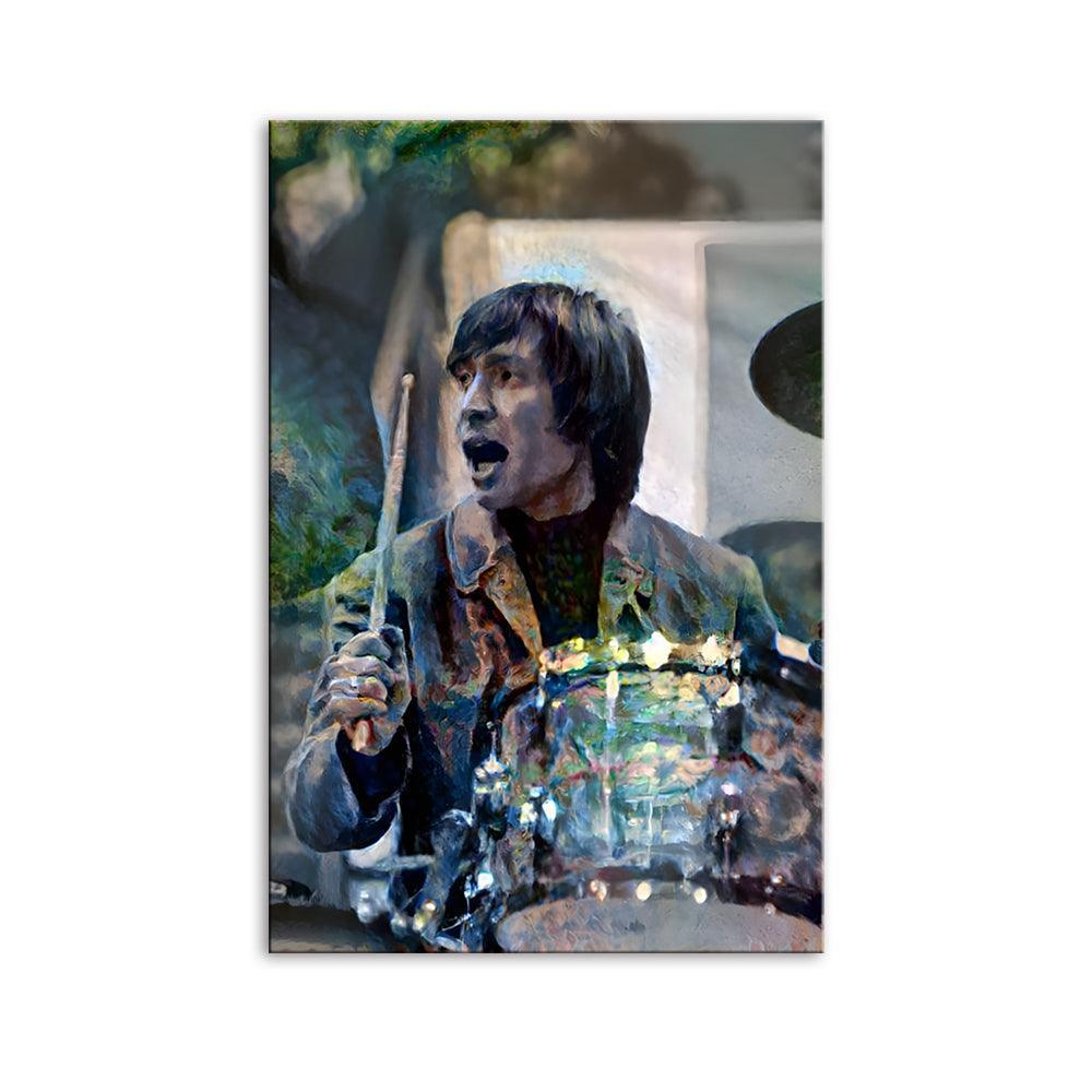 The Guitar Guy 1 Piece HD Multi Panel Canvas Wall Art Frame-Original Frame