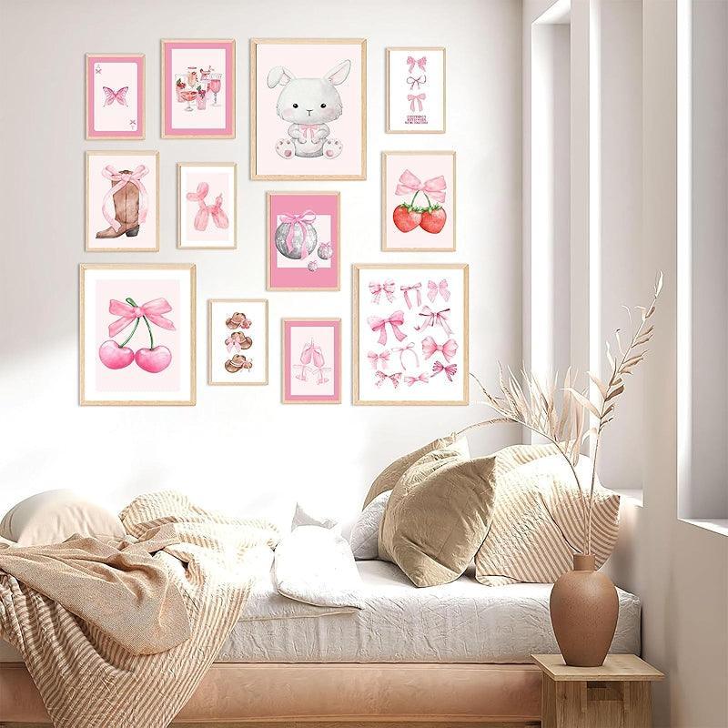 Whimsical And Coastal Art Collection Set-Original Frame